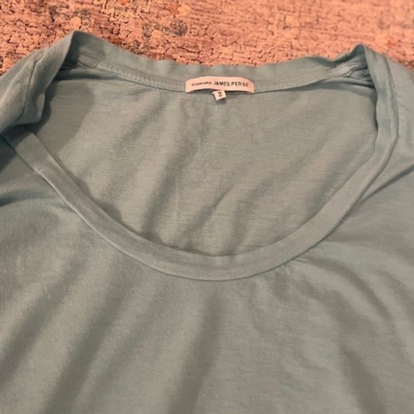 James Perse Women's Long Sleeve Tee - Picture 3 of 6